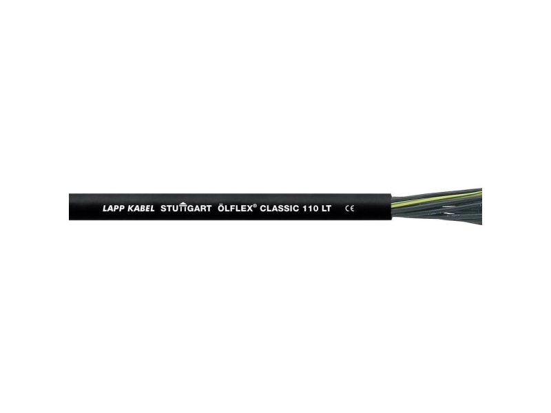 Lapp Ölflex  Classic 110 Lt Styreledning 2 X 1.50 Mm² Sort 1120750/100 100 M