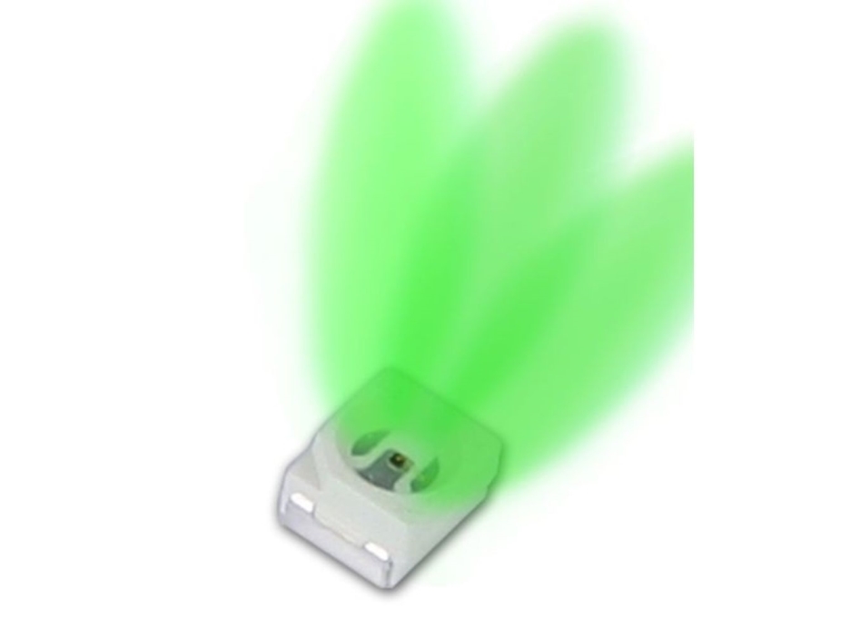 Synergy 21 LED SMD PLCC2 3528 green 10001300mcd | Komponenter - Elektronik - Dioder | GameStuff