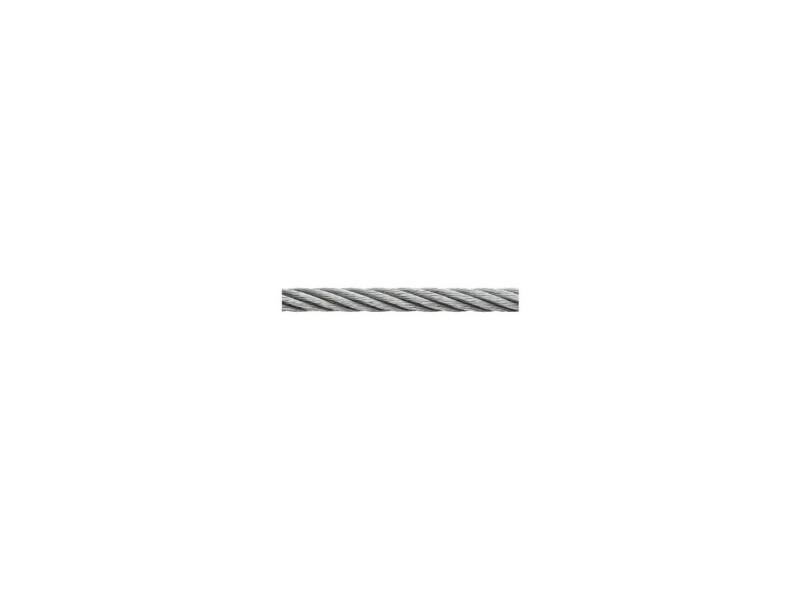 Dörner + Helmer 190051 Stålwire Verzinkt (Ø X L) 1.5 Mm X 500 M Grå
