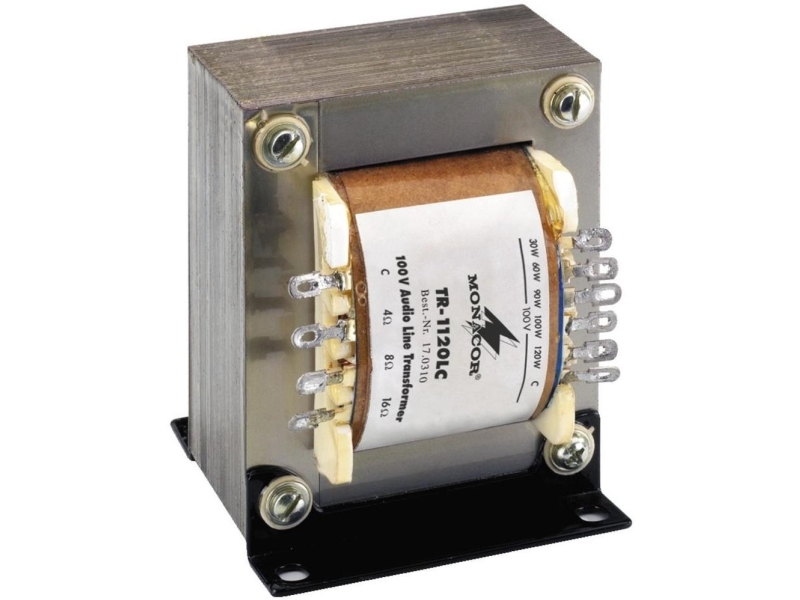 Tr-1120Lc 100 V Audio-Transformer, 120 W