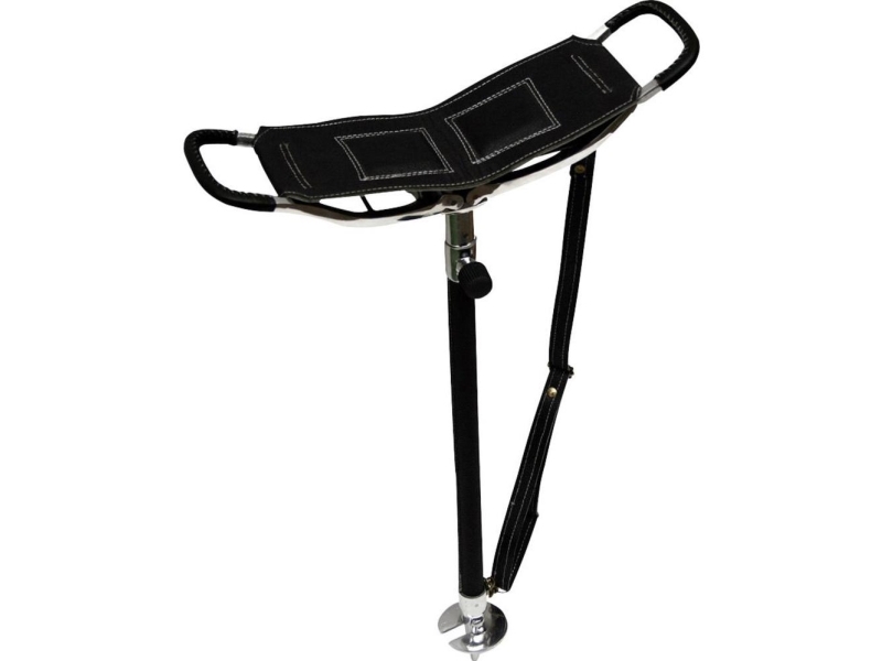 Berger &amp  Schröter Enbent pall Klapstol Sort 31329