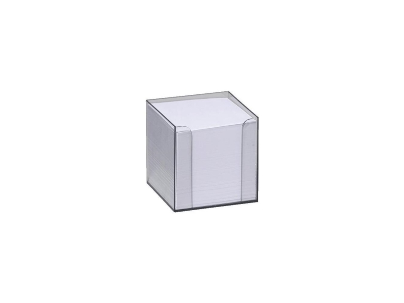 Kubusdispenser Klar Plast M/700 Ark Hvid 9,5X9,5X9,5 Cm