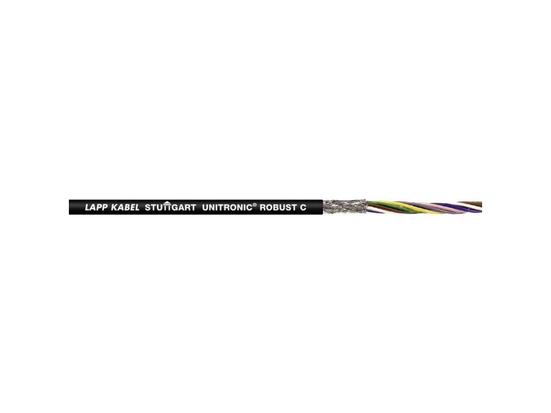 LAPP 1032050/100 Busledning UNITRONIC® ROBUST C 2 x 0.14 mm² Sort 100 m | EL Artiklar - Kablar och ledningar - busstrådar | GameStuff