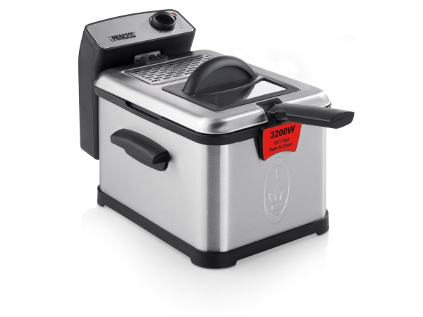 Princess Classic Superior Fryer 183001 - Fritös - 3 liter - 3.2 kW - rostfritt stål | Köksapparater - Köksmaskiner - Fritös | GameStuff
