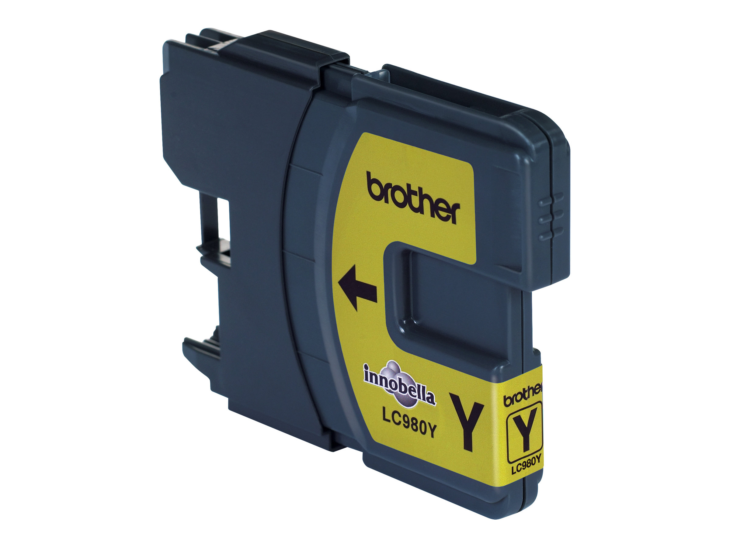 Brother Lc980y - Gul - Original - Blækpatron - For Brother Dcp-145, 163, 165, 167, 193, 195, 197, 365, 373, 375, 377, Mfc-250, 290, 295, 297