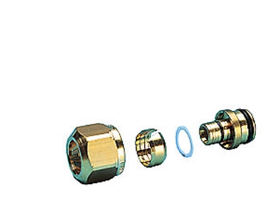 Förskruvssats pettinaroli 15x10 mm/3/4 t/pex | VVS Artiklar - Uppvärmning - Golvvärme | GameStuff