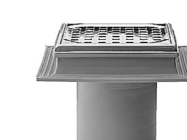 Maxiflex 110 Mm Afløbsskål Til Beton, Uden Studs, Lodret