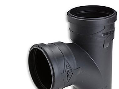 Quiet grenrør 110-50x87 - 110-50x87° lyddæmpende afløbsgrenrør