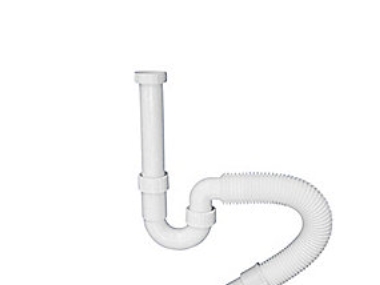vattenlås med flexslang - 50mm/40mm x 1 1/2 | VVS Artiklar - Kök - Kök Vattenlås | GameStuff