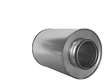 Ljuddämpare LY 100-900 - 50 mm iso. fast nippel | Ventilation & Klimat - Rör & Kopplingar - Ljuddämpare | GameStuff