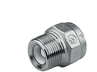 Backventilhylsa/nippel TEA-belagd mässing 1 | VVS Artiklar - Ventiler - Kontraventil | GameStuff