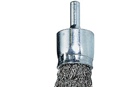 Roterande borste Ø 17x6MM - på spindel med pressad tråd | Elverktyg - Tillbehör - Tillbehör till Slipmaskin | GameStuff