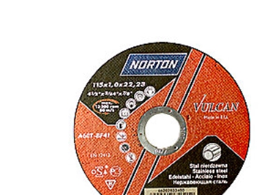 Skärskiva 115x1,0x22,2 mm - Norton Vulcan A60T-Bf Inox 41