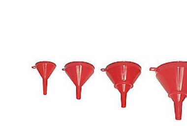 Kabi Kz1219 Kunststofftrichter 4Er-Set - Ø50/75/100/120