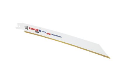 Lenox Bajonett-Sägeblatt 203Mm - Bi-Metall 203X19x0.9Mm 18Tp Metall Gebogen Gold 818 5St