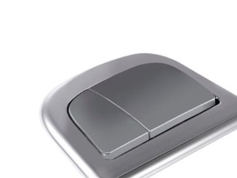 Gb Druckknopf Komplett - Duo Chrom/Matte Für Nautic 2/4L