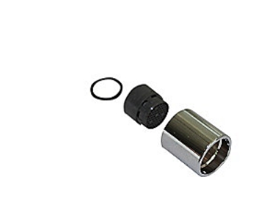 Børma Luftmischer 18Mm Auslauf F A1 - Verchromtes Komplettes Luftgebläse. M Invd. Eingefädelt