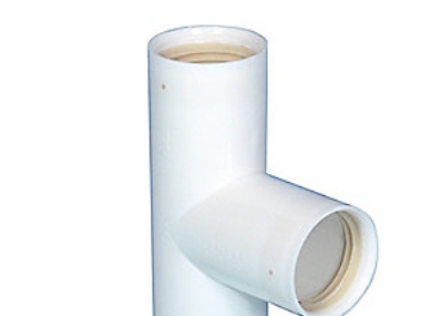 Abzweig Nolato Weiß 32 Mm 90° Mit Gummidichtung