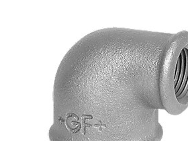 Vinkel 90° svart hylsa/sockel 1 1/4X3/4 | VVS Artiklar - Rör & Kopplingar - Gänga rör och rördela | GameStuff