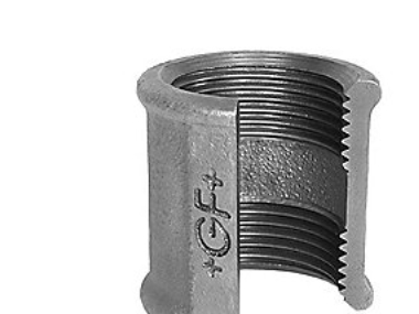 GF GEORG FISCHER 3/8 sort muffe | VVS Artiklar - Rör & Kopplingar - Gänga rör och rördela | GameStuff