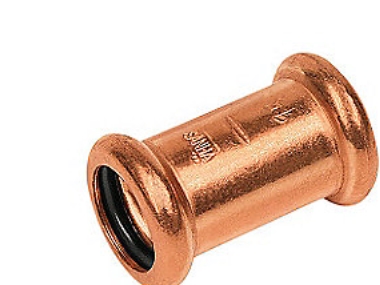 Lige Muffe 42 Mm Cu Press. M Og V Bakker