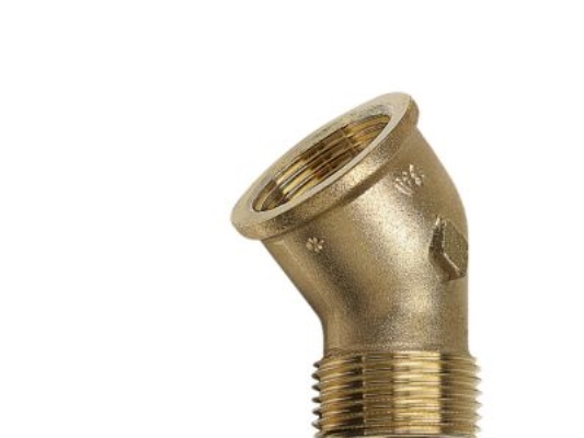 PURAFIT vinkel 1/2 mf/np.45° - .Silikonbrons.Blyfri. | VVS Artiklar - Rör & Kopplingar - Silikonbrons rördelar | GameStuff