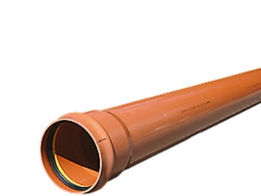 Pvc-Kloakrør 315X3000mm Sn8 - Enkeltlagsrør, En1401, Uponor