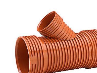 Uponor Double/Rib2 315 X 200 Mm 45 Gr. Pp-Grenrør, U/Gummiringe