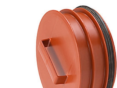 Uponor Double/Rib2 450 Mm Pp-Prop Med Gummiring