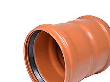 Uponor 250 Mm Pvc-Kloakdobbeltmuffe