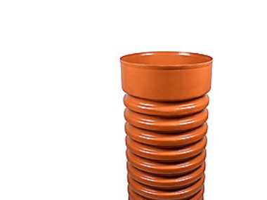Wavin 425 X 1000 Mm Pvc-Forlænger Med Muffe