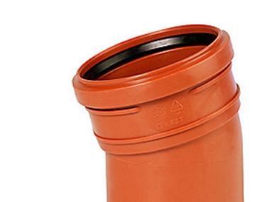 Uponor 110 Mm 15 Gr. Pp-Kloakbøjning