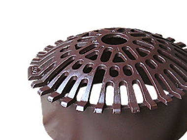 Kuppelrist m. 425mm plastskørt - SG-jern