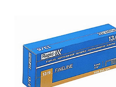 Klämma nr.13, 8 mm rostfritt stål - HV pak á 2500 Rapid | EL Artiklar - Verktyg för EL - Häftpistoler och häften | GameStuff