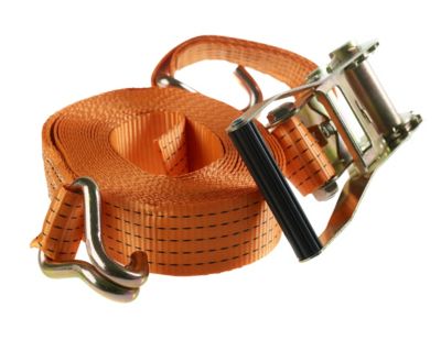 Staco Nordic Lastestrop 4000 Kg 9M - Heavy Duty 50Mm X 9 M Orange