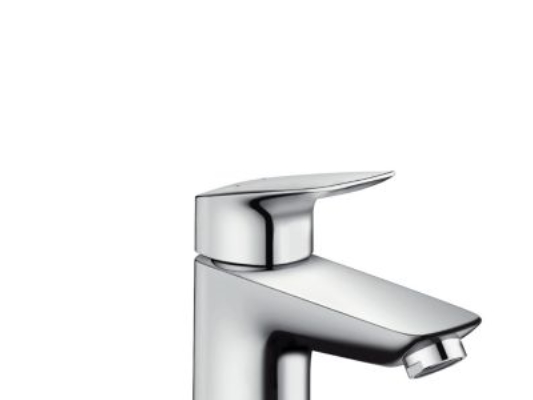Hg Logis 100 Hv-Armatur Krom - Med Løft-Op Ventil Vandforbrug 5 L/Min. Hg Nr. 71100
