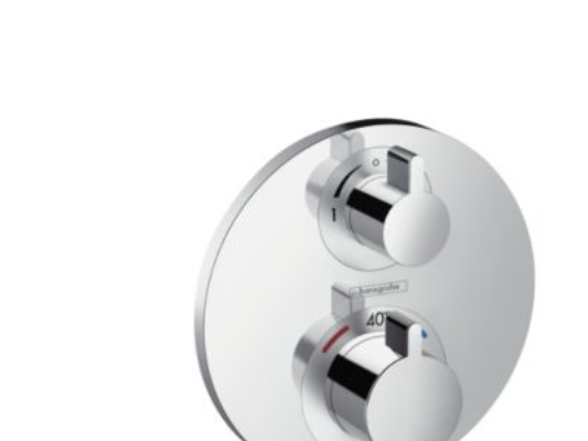 Hg Ecostat S Thermostat - Mit Absperrung + Überschriften Chrom Hg Nr. 15758