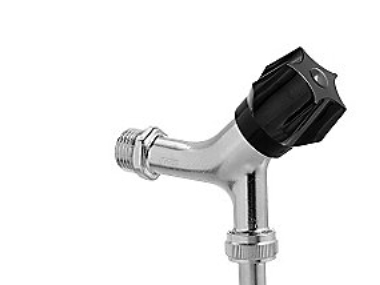 3/4" Aftapventil Skrå Kr-Greb Krom