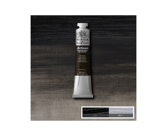 Artisan Water Mix Oil 200Ml Ivory Black 331