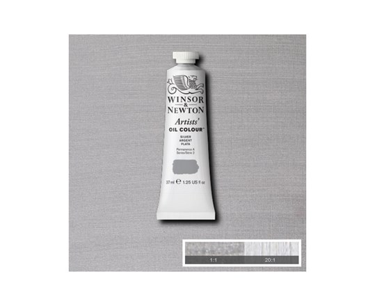 Artists Oil Colour 37Ml Silver 617