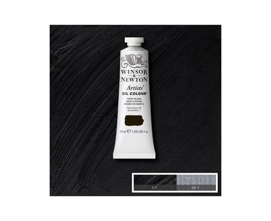 Artists Oil Colour 37Ml Ivory Black 331