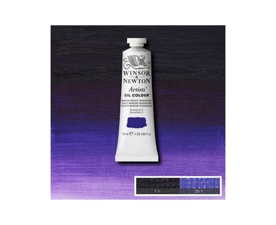 Artists Oil Colour 37Ml Winsor Violet 733