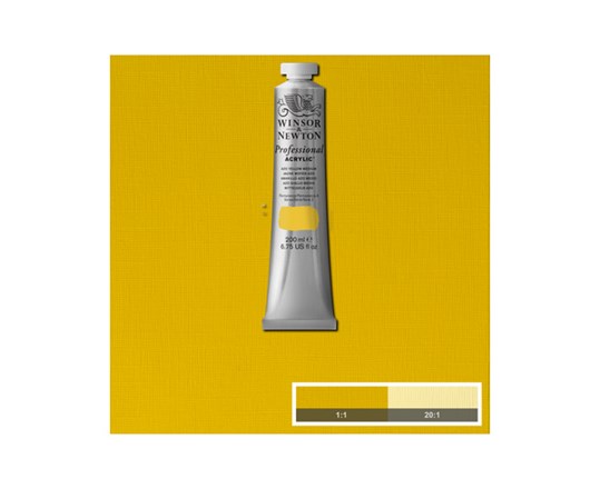 Proff. Acrylic 200Ml Azo Yellow Medium 019