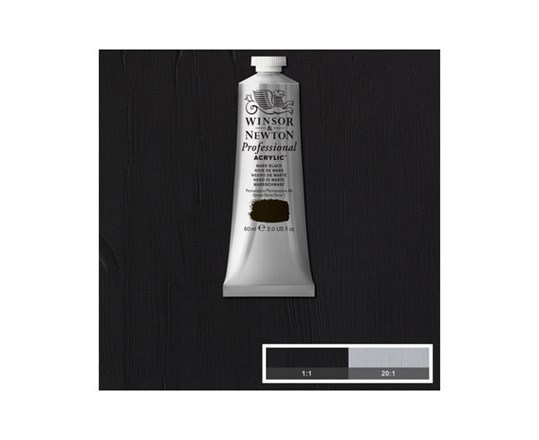 Prof Acryl 60Ml Mars Schwarz 386