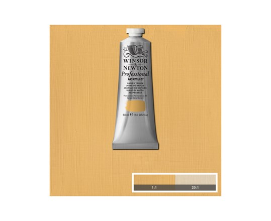 Proff. Acrylic 60Ml Naples Yellow 422