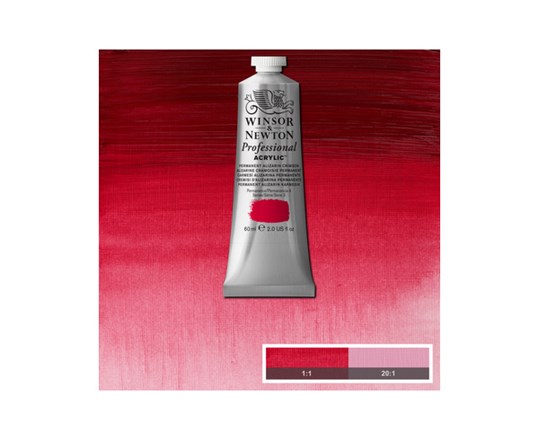 Proff. Acrylic 60Ml Permanent Alizarin Crimson 466
