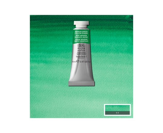 Watercolour Prof 14Ml Winsor Green (Yel Shade) 721