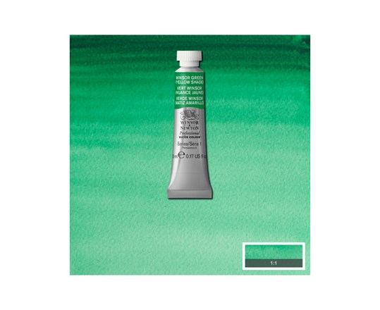 Watercolor Proff 5Ml Winsor Green, Yell. Shade 721