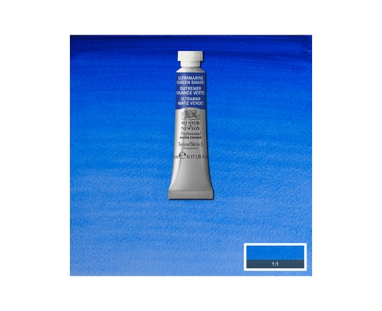 Aquarellfarbe Prof 5 Ml Ultramarin (Green Shade) 667