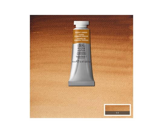 Watercolour Proff. 14Ml Burnt Umber 076